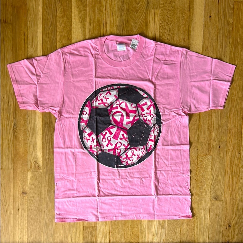 Port & Company soccer Short Sleeve Tee size Large